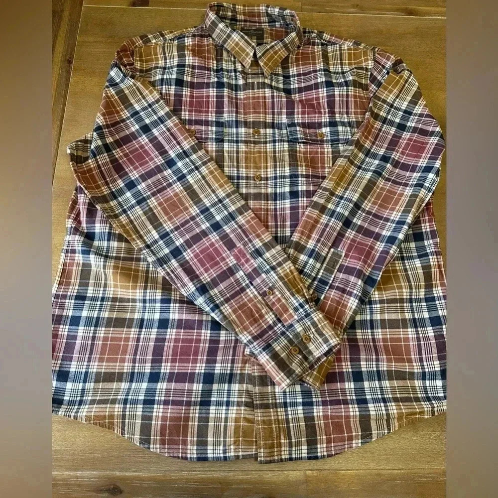 LL Bean Signature Plaid Shirt